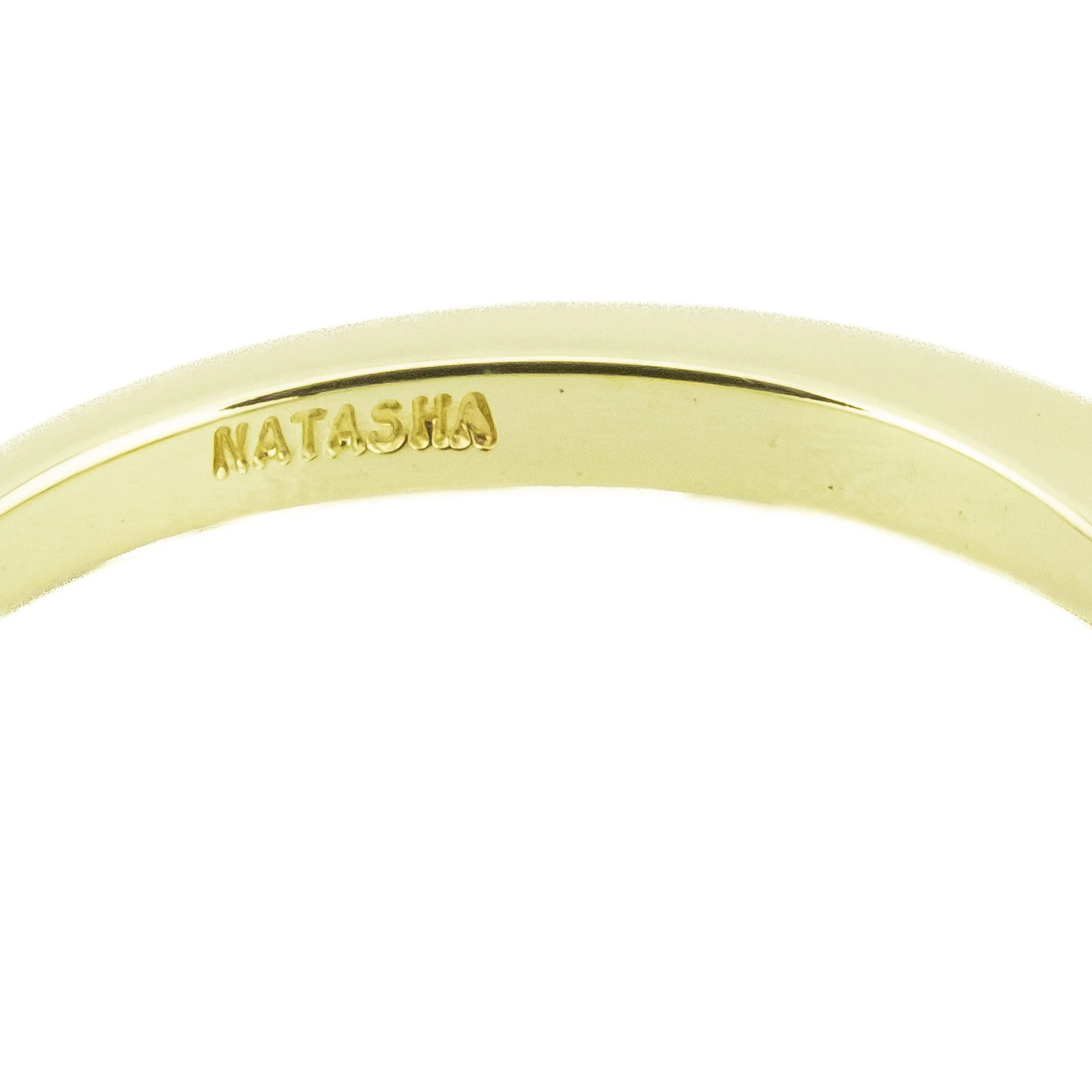 0.60ctw Baguette Cut Diamond Accented Wedding Band Ring in 18K Yellow Gold - Size 5.25