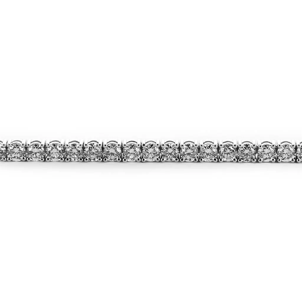 5ctw Diamond Tennis Bracelet- 14k White Gold