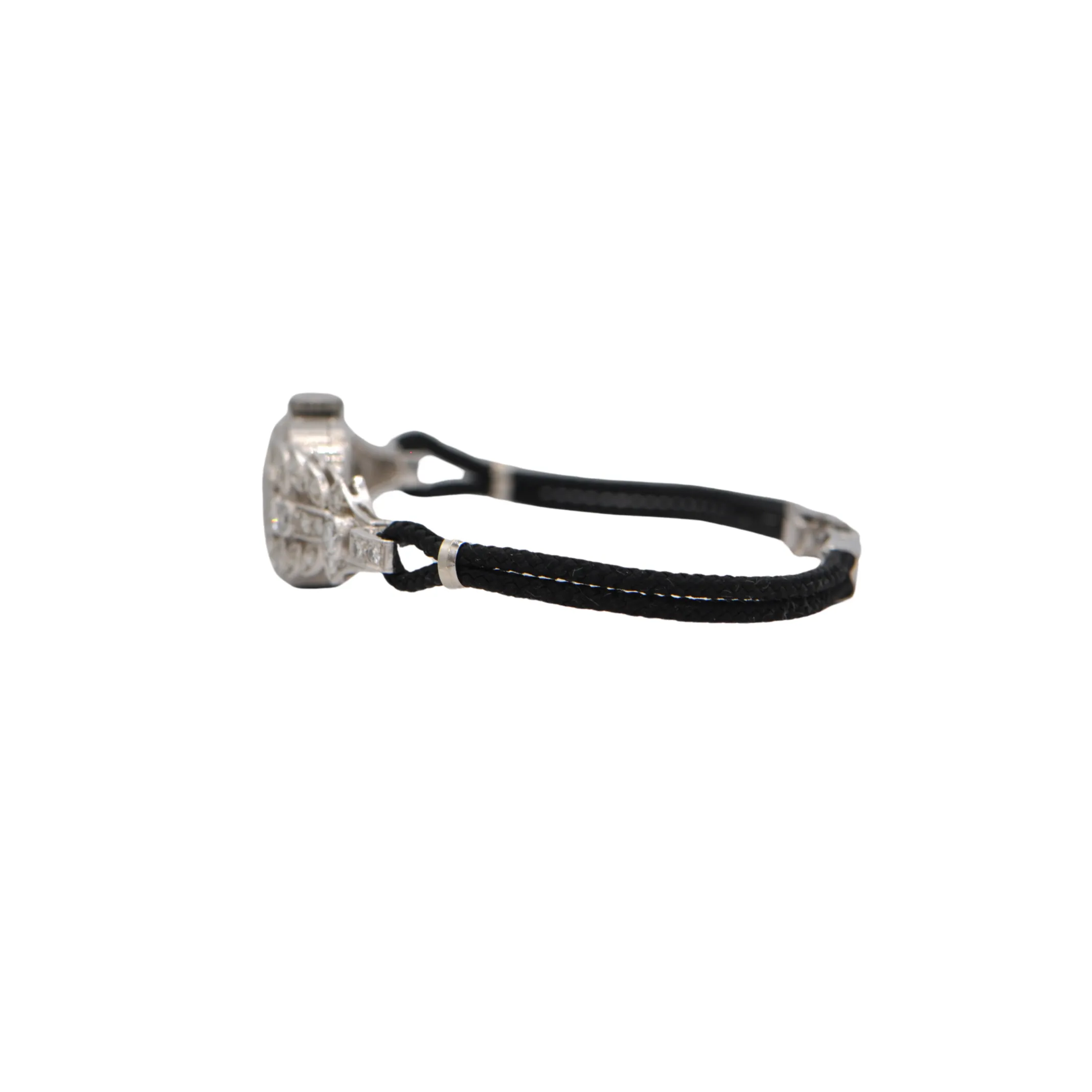Antique Diamond Platinum Ladies Dinner Watch