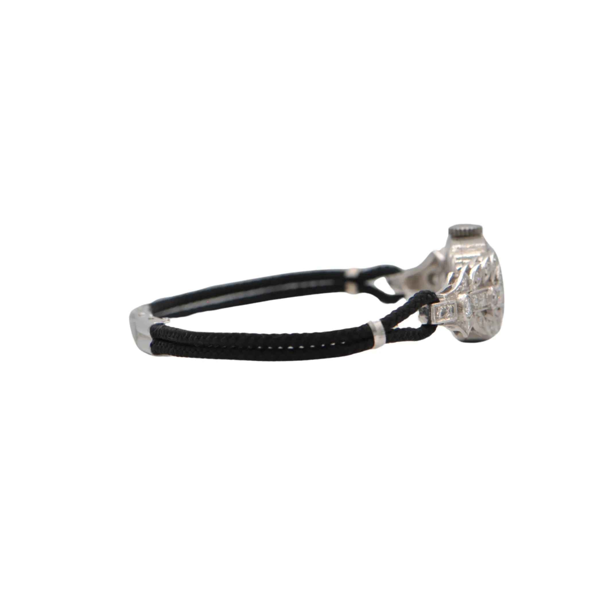 Antique Diamond Platinum Ladies Dinner Watch