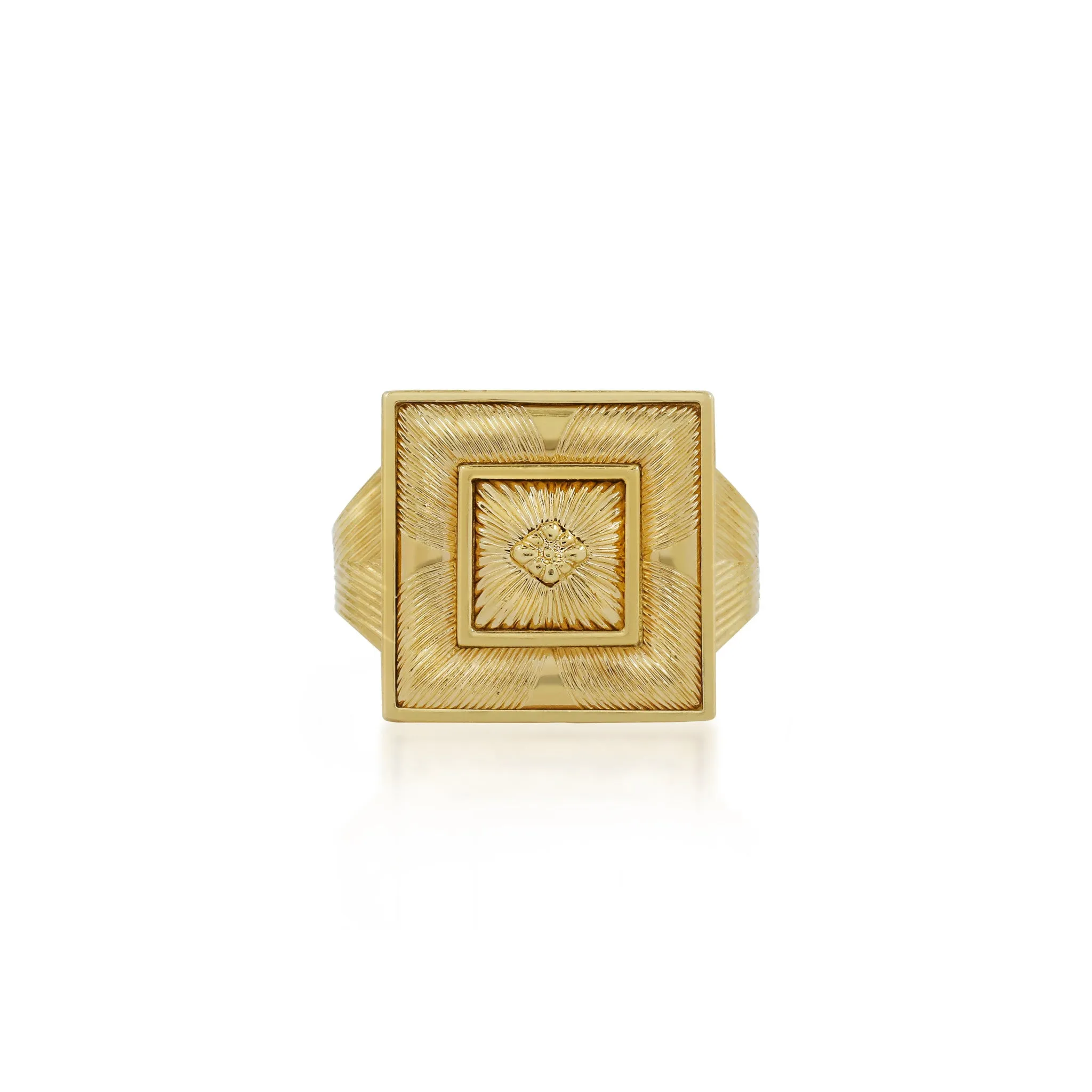 Buccellati Post-1980s 18KT Yellow Gold Ring