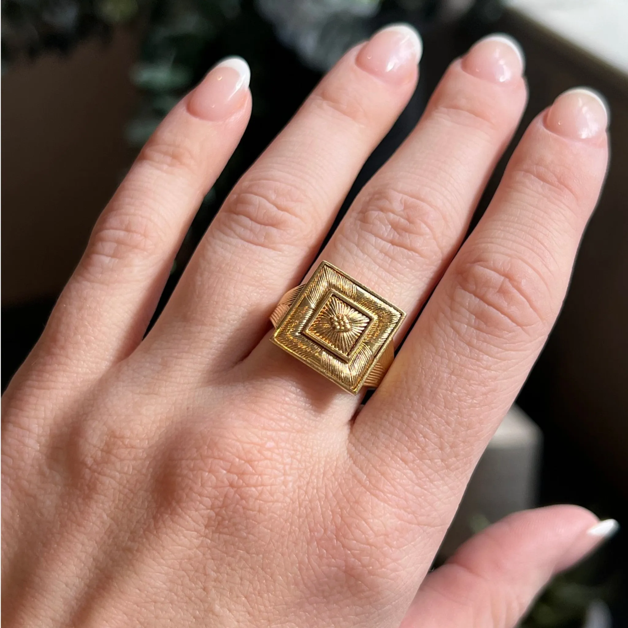 Buccellati Post-1980s 18KT Yellow Gold Ring