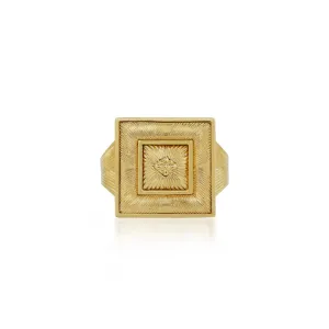 Buccellati Post-1980s 18KT Yellow Gold Ring