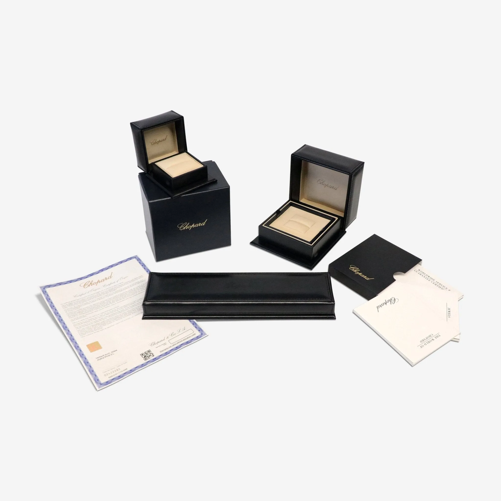 Chopard Ice Cube 18K Yellow Gold Diamond Band Ring Sz. 7.25  829834-0041