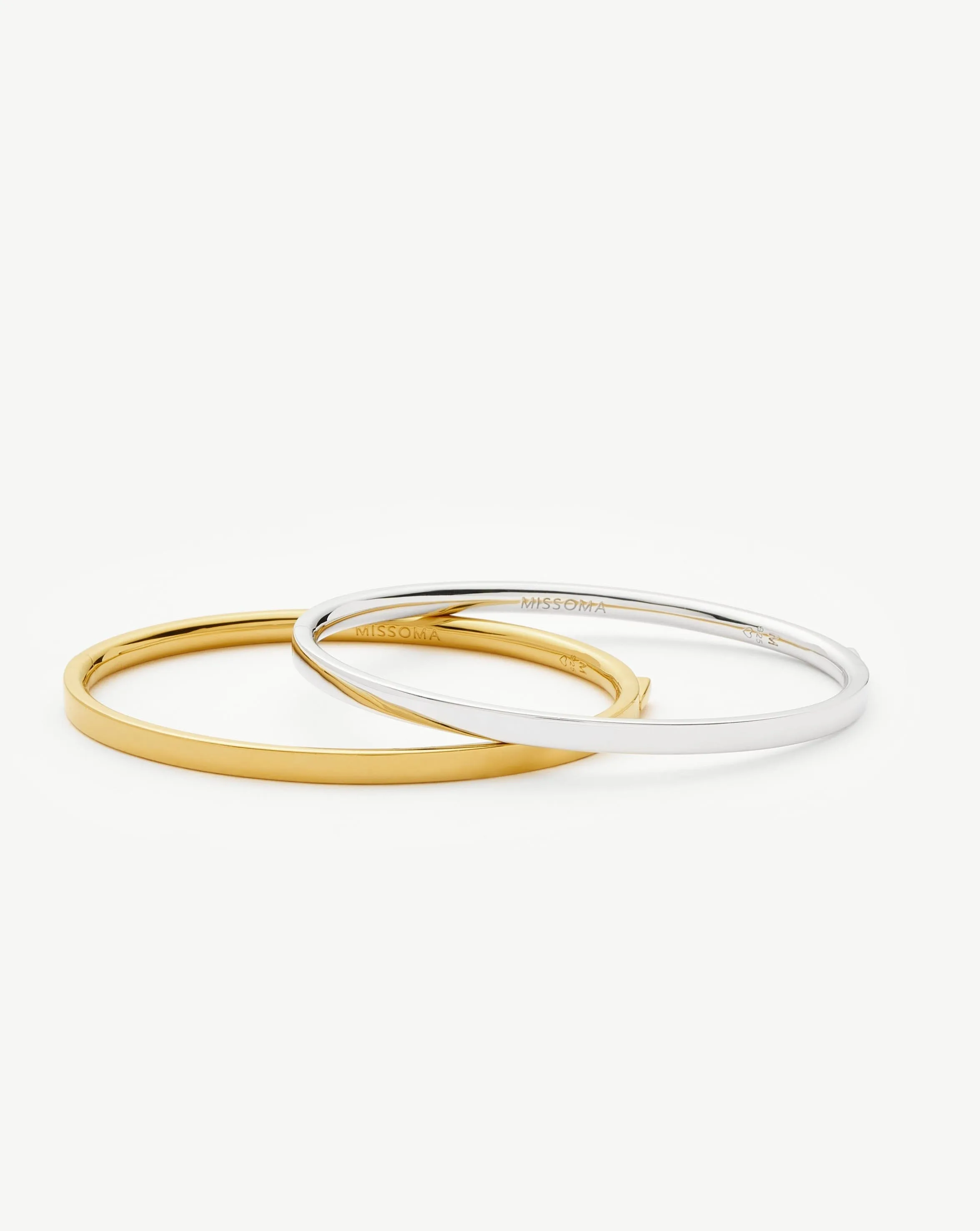 Classic Hinged Bangle | 18k Gold Vermeil