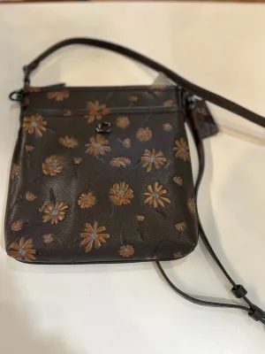 Coach Floral Kitt Messenger Handbag