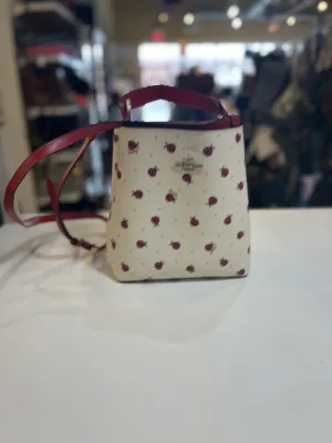 Coach Ladybug "Mini Town Bucket Bag" Handbag