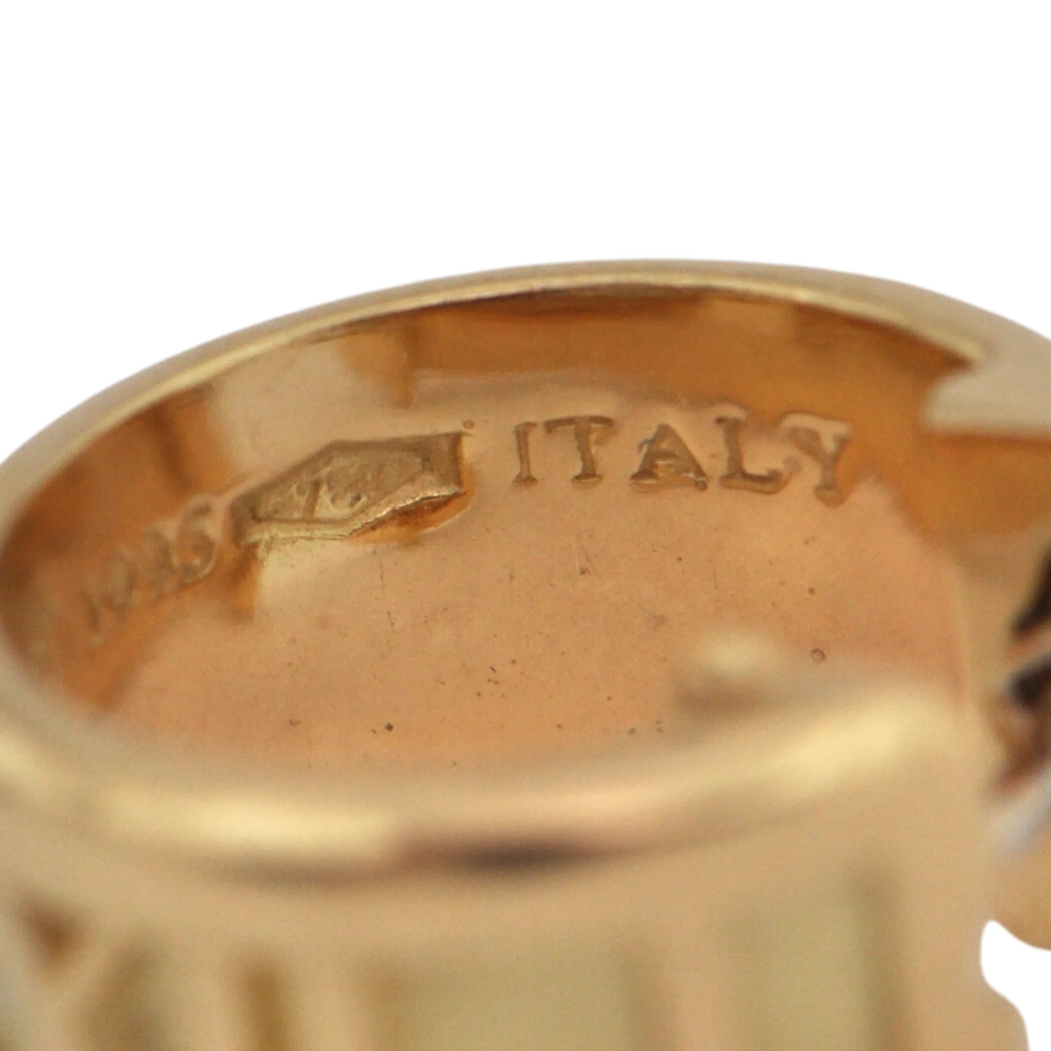 Estate Tiffany & Co. 18k Yellow Gold Atlas Collection Huggie Earrings Dated 1995