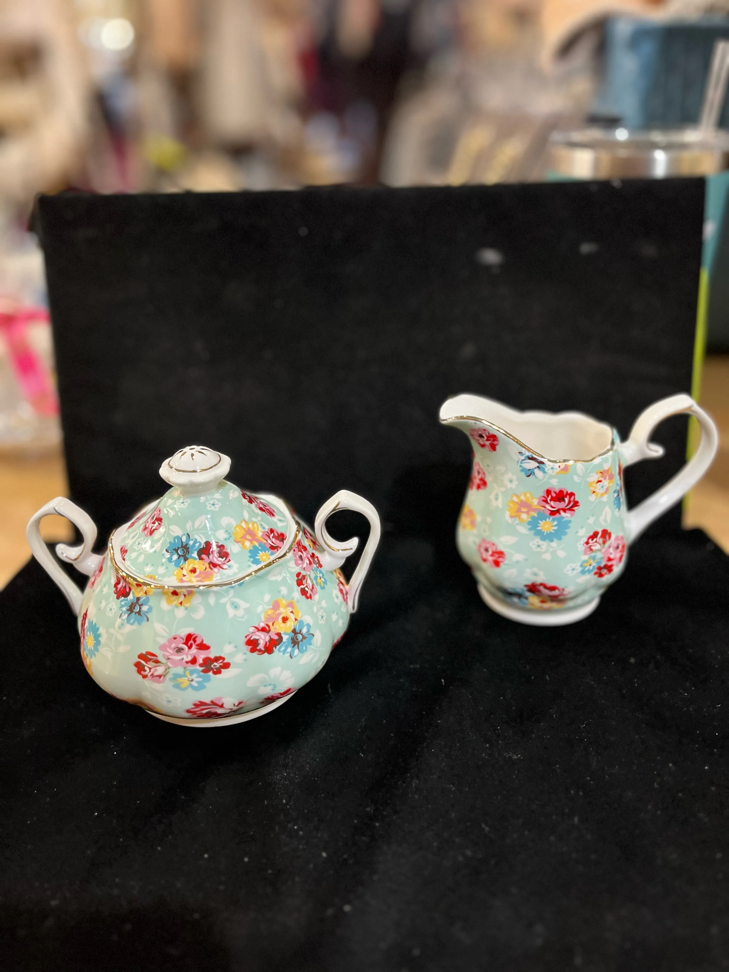 Gracie China Sugar & Creamer Set