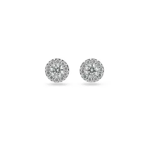HEARTS ON FIRE 'FULFILLMENT' 18CT WHITE GOLD 1.01CT DIAMOND STUD EARRINGS