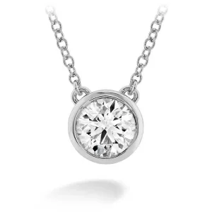 HOF CLASSIC BEZEL SOLITAIRE PENDANT