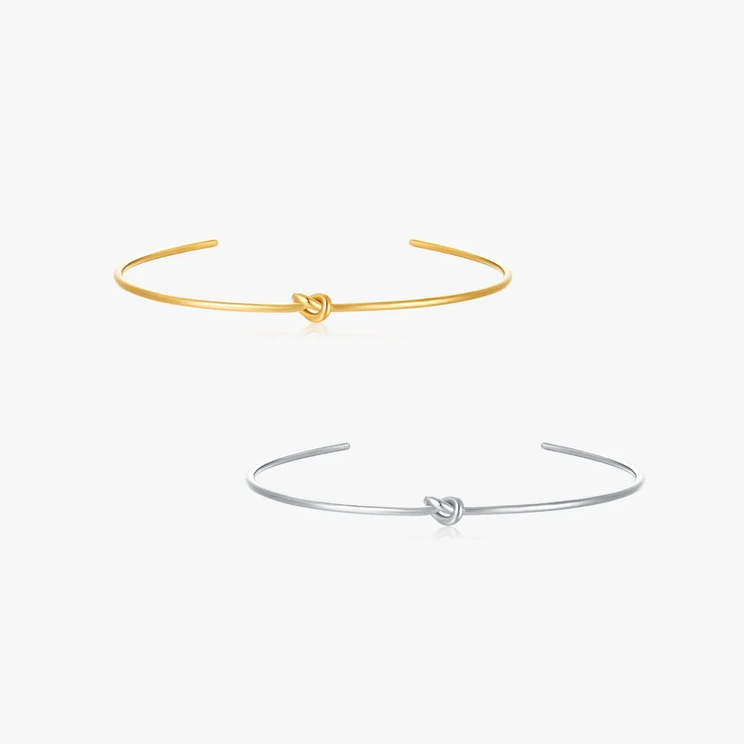 Knot Cuff Bracelet (Greek Inspired Collection)