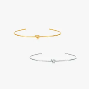 Knot Cuff Bracelet (Greek Inspired Collection)