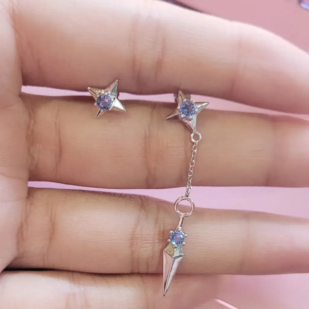 Lightning Blade Earrings