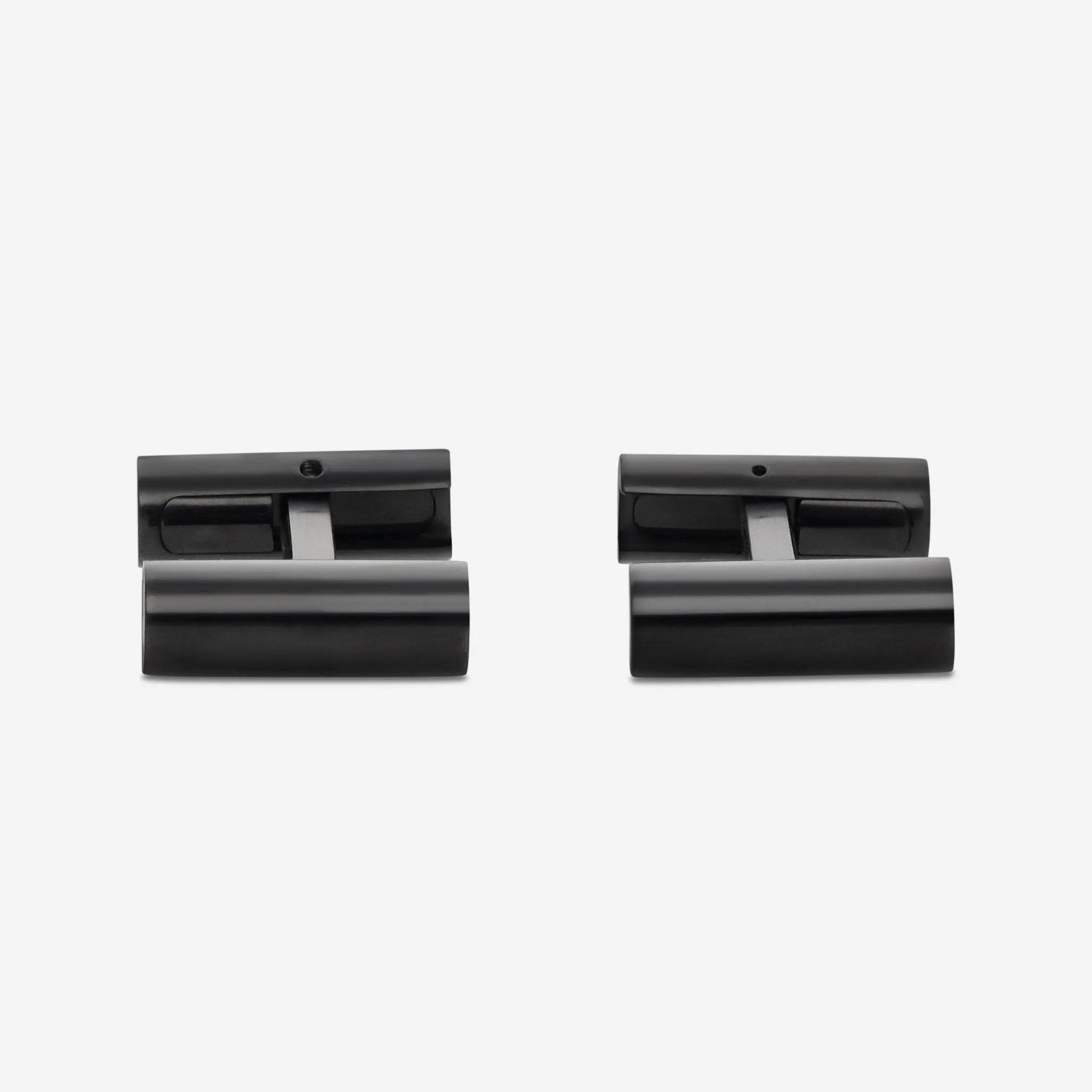 Montblanc Stainless Steel Cylindrical Cufflinks 105887