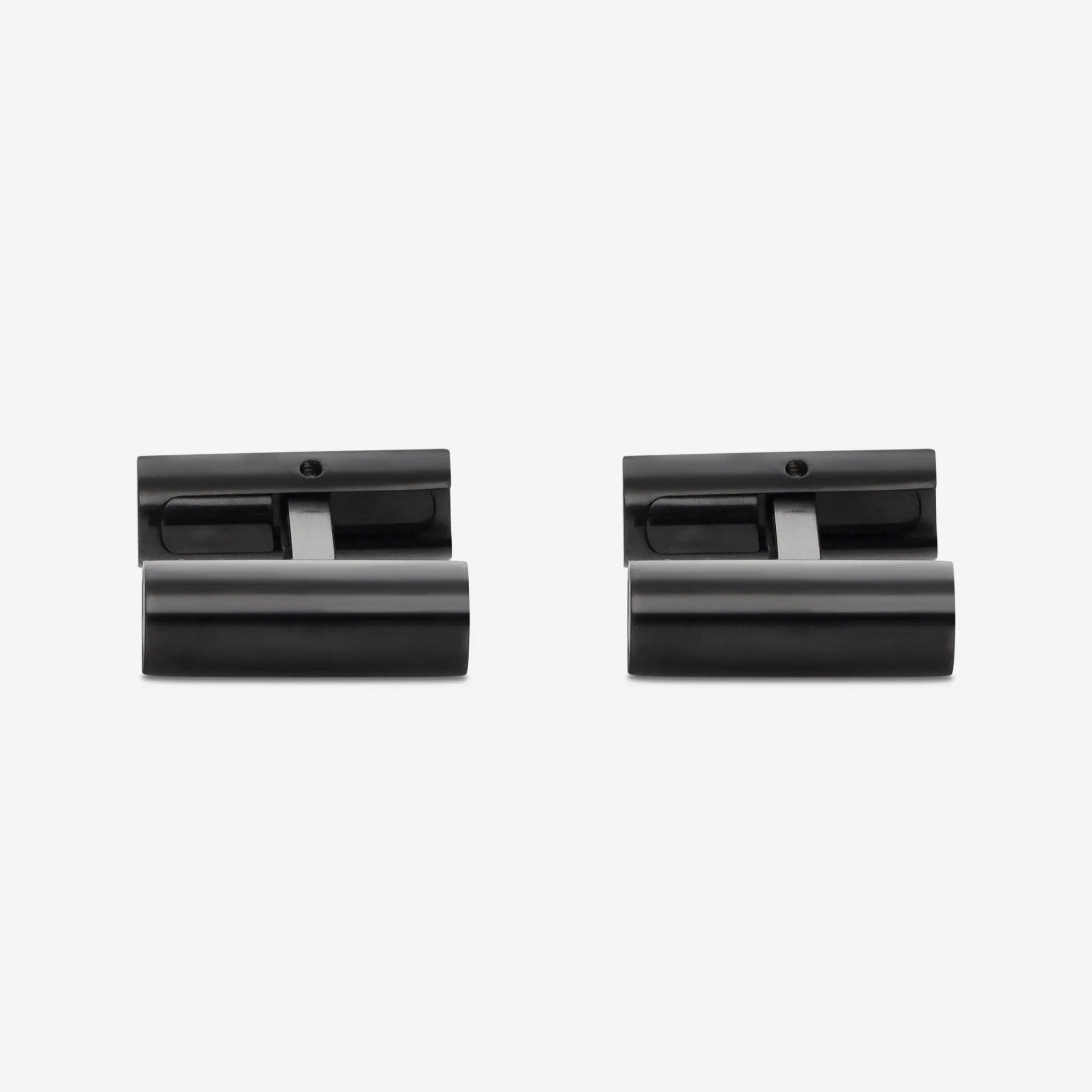 Montblanc Stainless Steel Cylindrical Cufflinks 105887