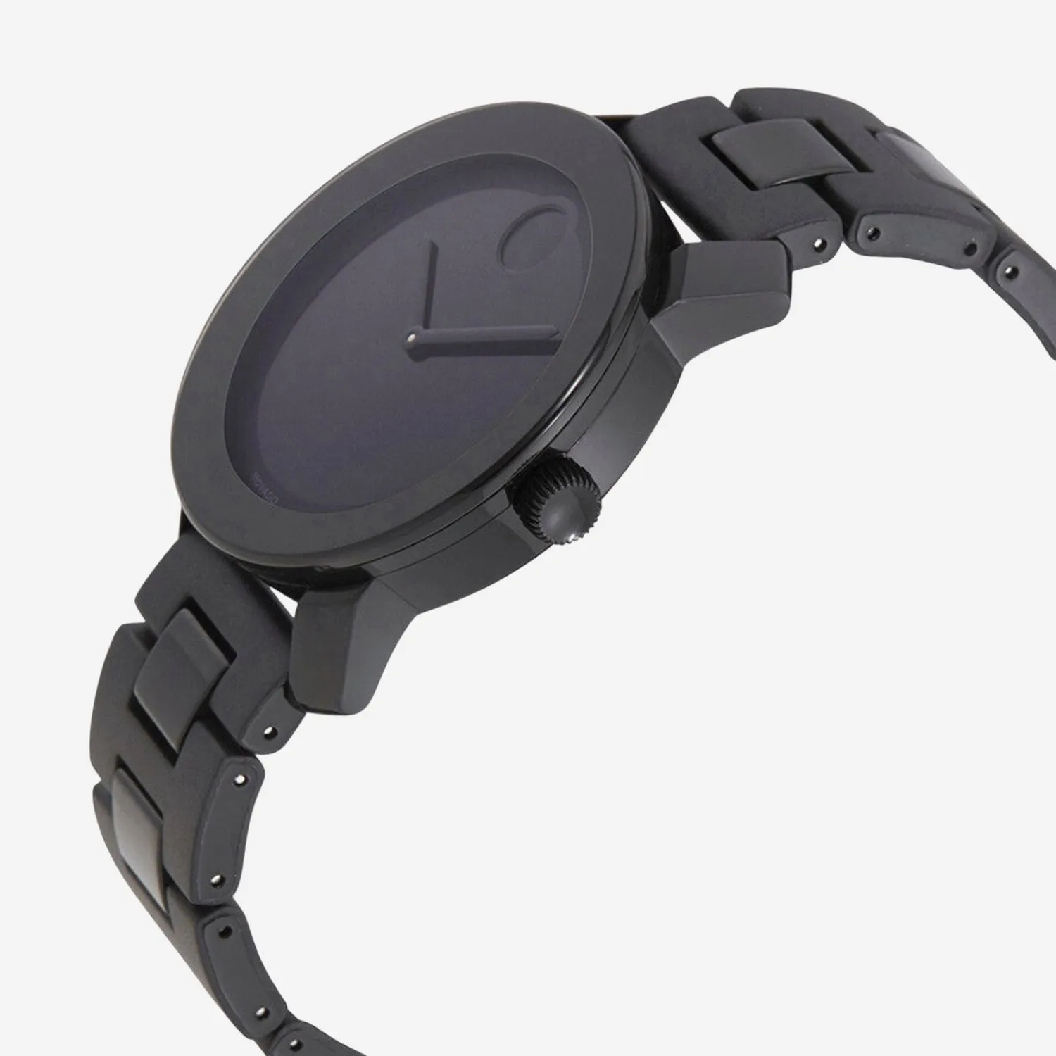 Movado BOLD Black Stainless Steel Quartz Men's Watch 3600047