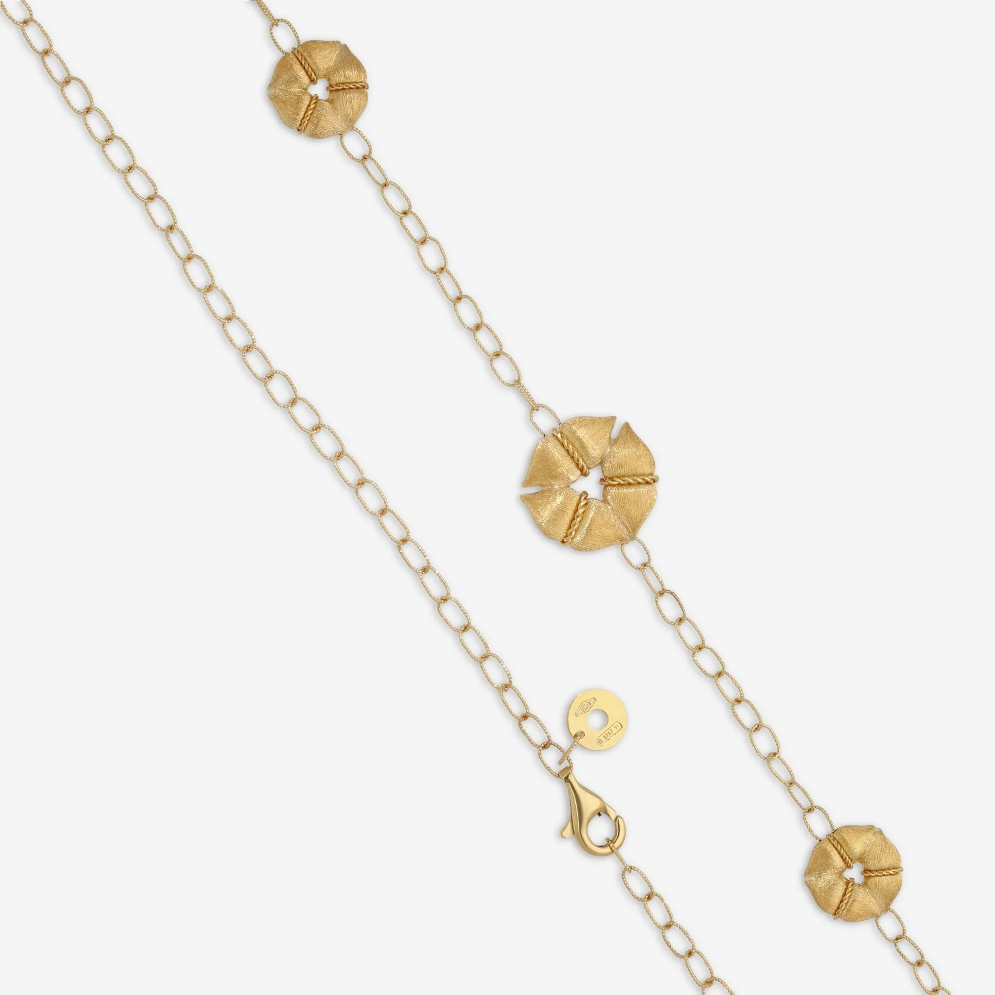 Nanis 18K Yellow Gold Pendant Necklace CN8-571