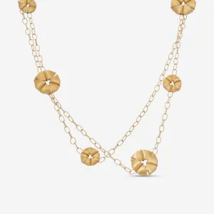 Nanis 18K Yellow Gold Pendant Necklace CN8-571