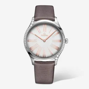 Omega De Ville Tresor Stainless Steel Diamond Quartz Ladies Watch 428.17.39.60.02.001