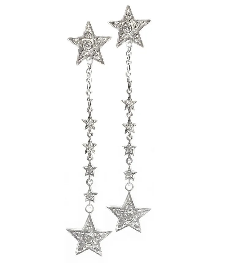 'Pave Star Stud'