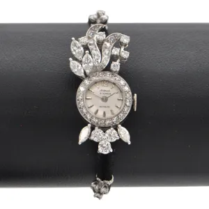 Platinum and Diamond Dinner 'Actman' Watch