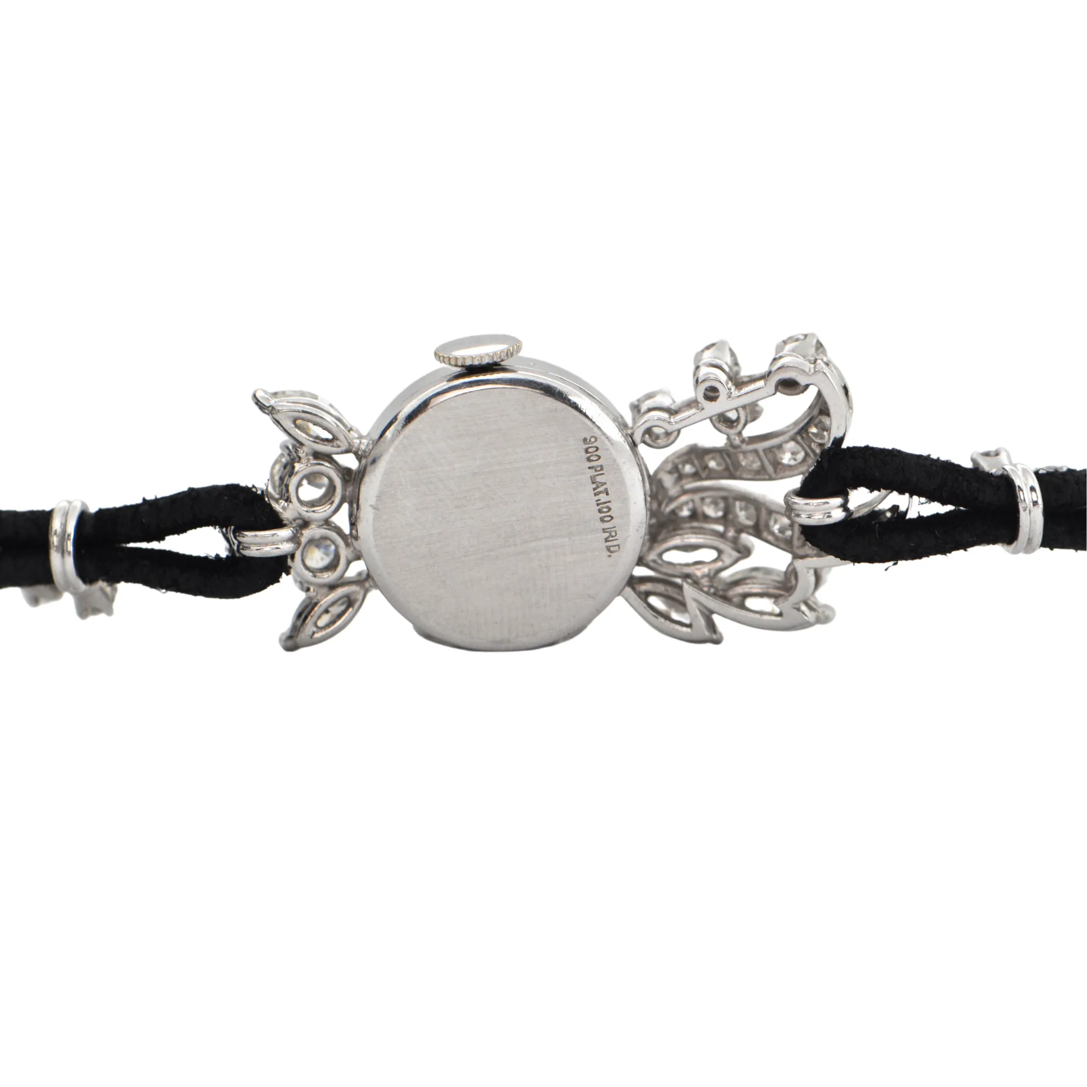 Platinum and Diamond Dinner 'Actman' Watch