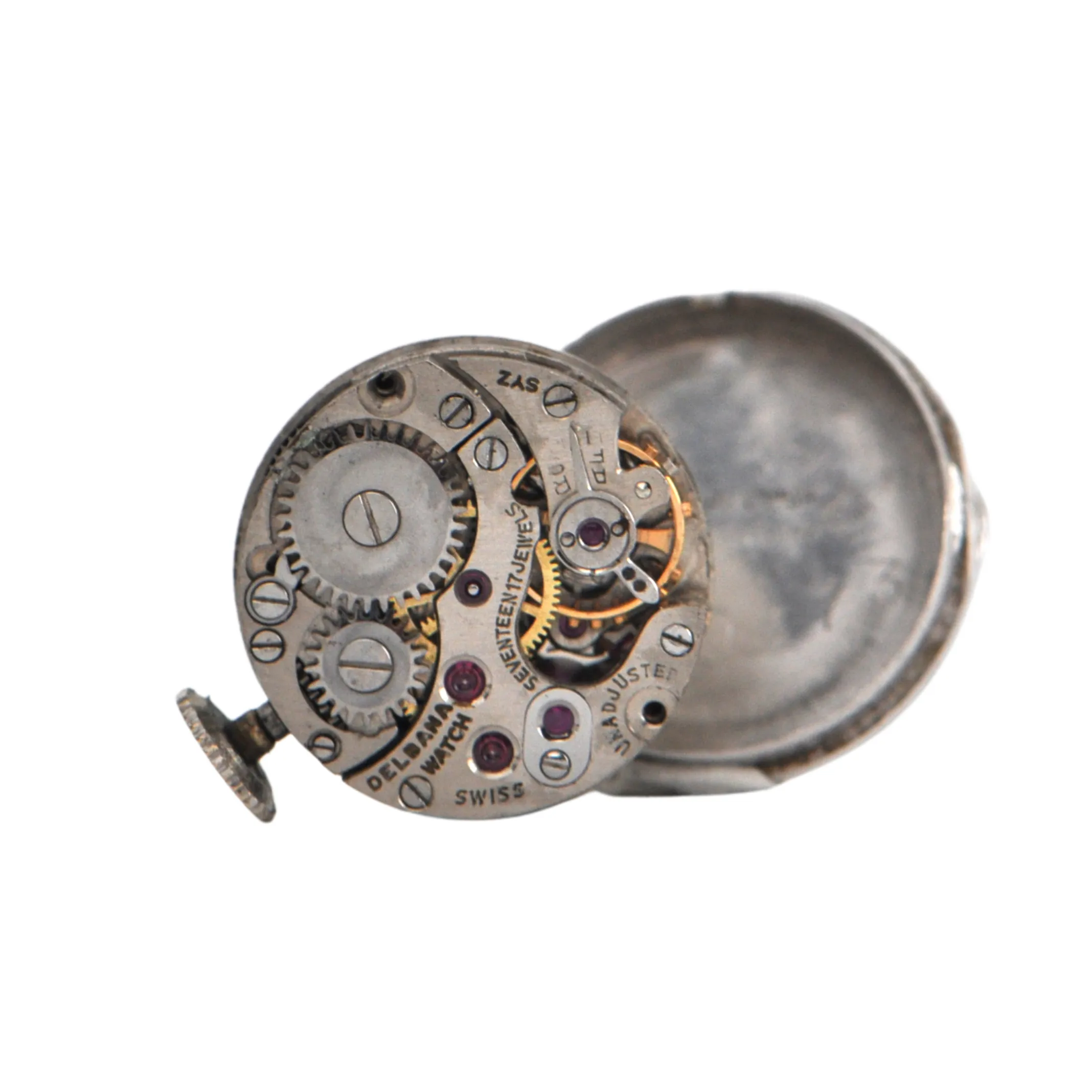Platinum and Diamond Dinner 'Actman' Watch