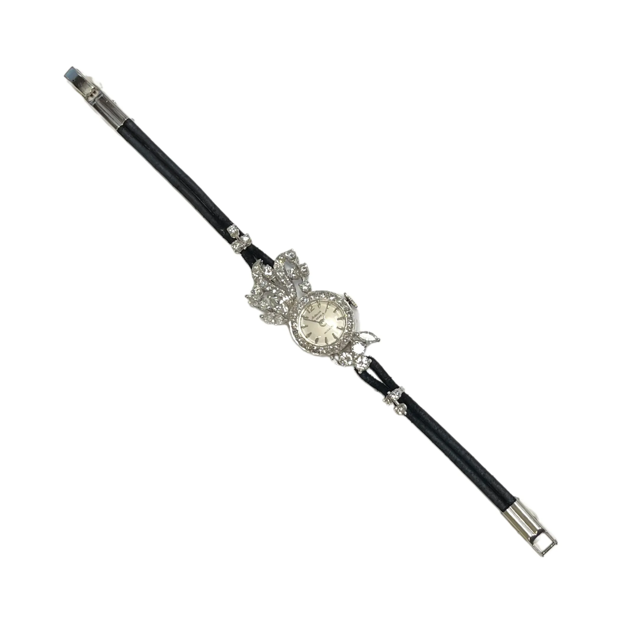 Platinum and Diamond Dinner 'Actman' Watch