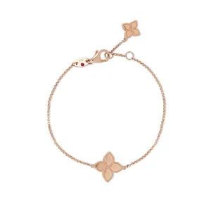 ROBERTO COIN 'PRINCESS FLOWER' 18CT ROSE GOLD BRACELET