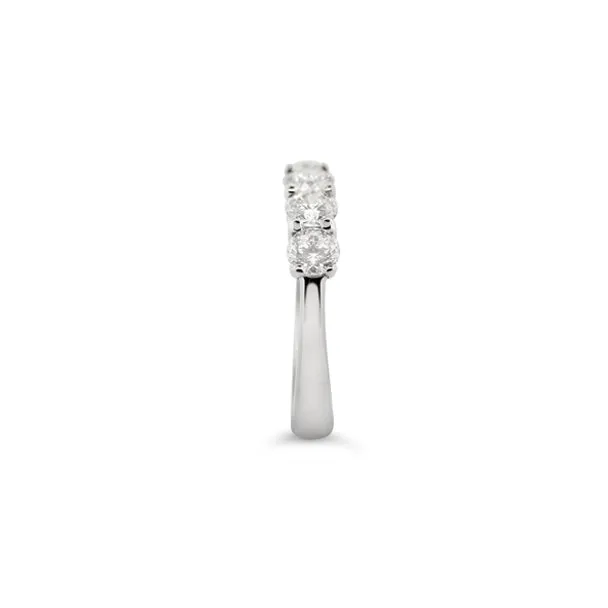 ROBERTO COIN "CENTO" 18CT WHITE GOLD ETERNITY RING 7 DIAMONDS  1.89CT E/VS1