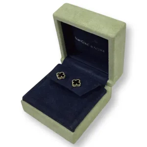Van Cleef and Arpels Sweet Alhambra 1 Motif Earrings- Vca